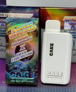 Cake 3Gram Vape Liquid Diamonds x Cryo Live Resin
